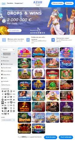 l'application et interface CosmoBet Casino